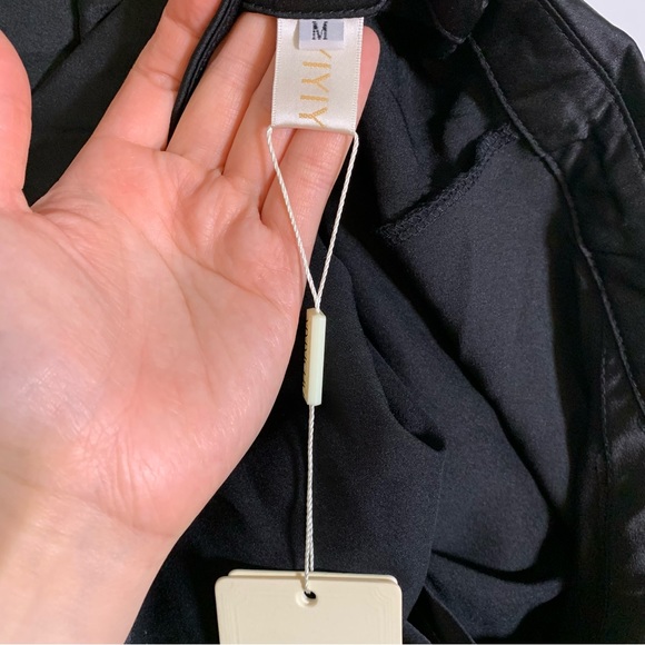 Black Wrap Skirt Dress from Korea - Picture 11 of 12